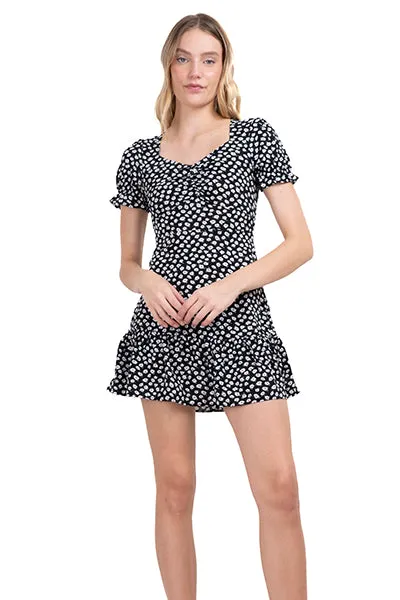 Vestido mini estampado flores sold by Shasa