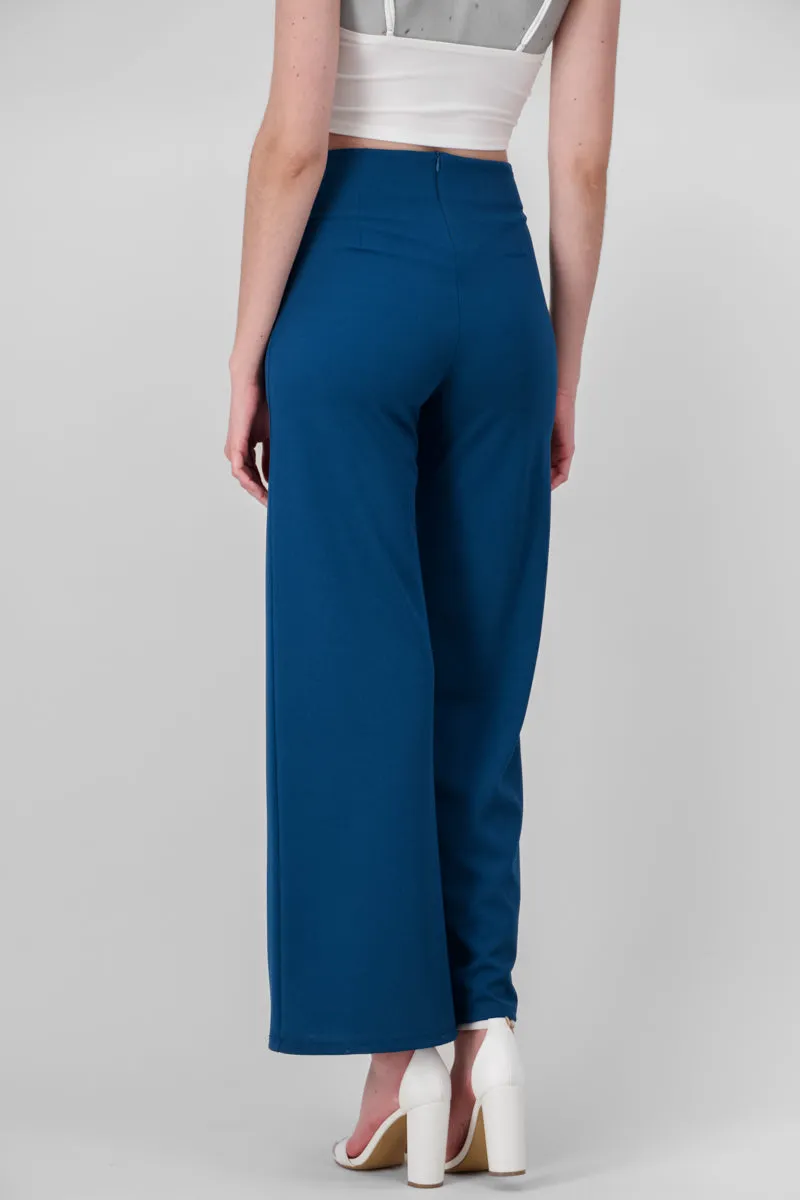 Pantalón Wide Leg Cintura Alta Costuras sold by Shasa product image thumbnail 4