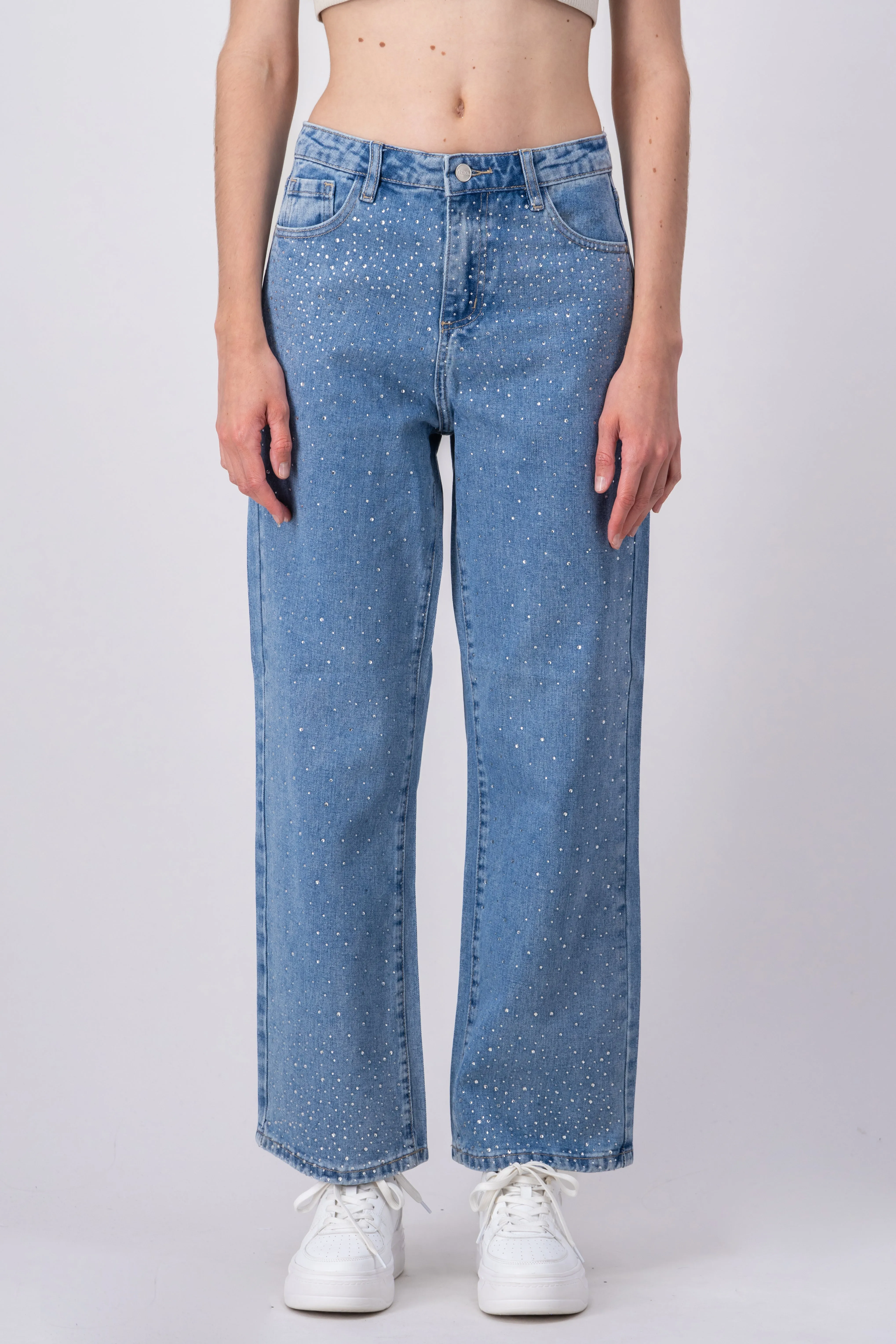 Jeans con brillos rectos sold by Shasa product image thumbnail 2