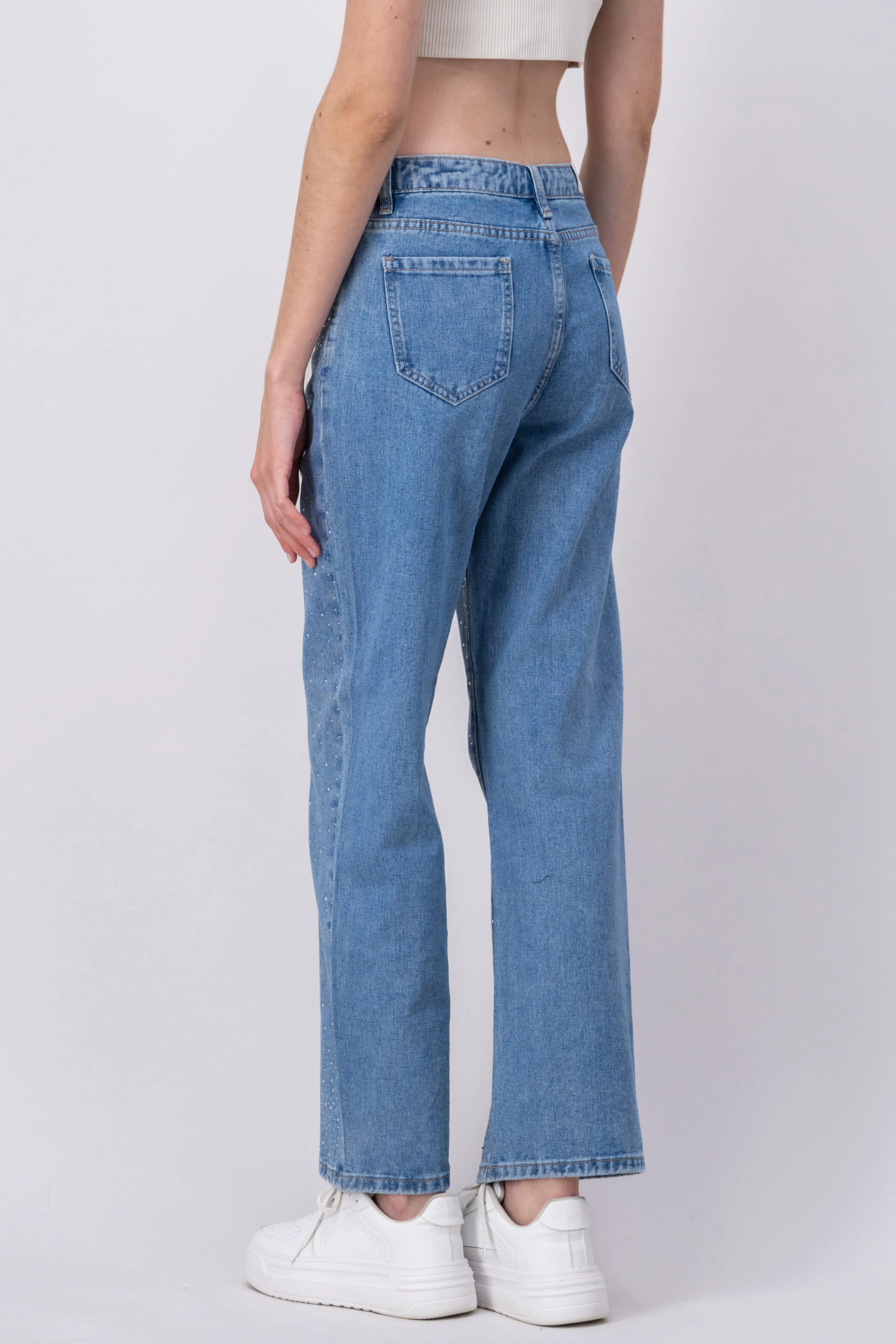 Jeans con brillos rectos sold by Shasa product image thumbnail 4