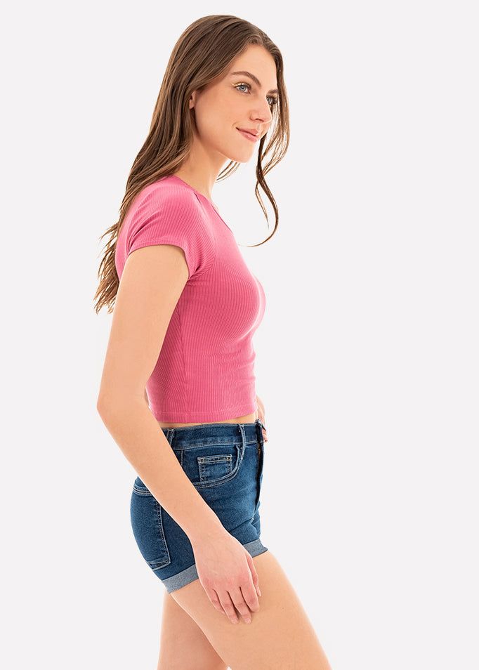 Top manga corta textura sold by Shasa product image thumbnail 2