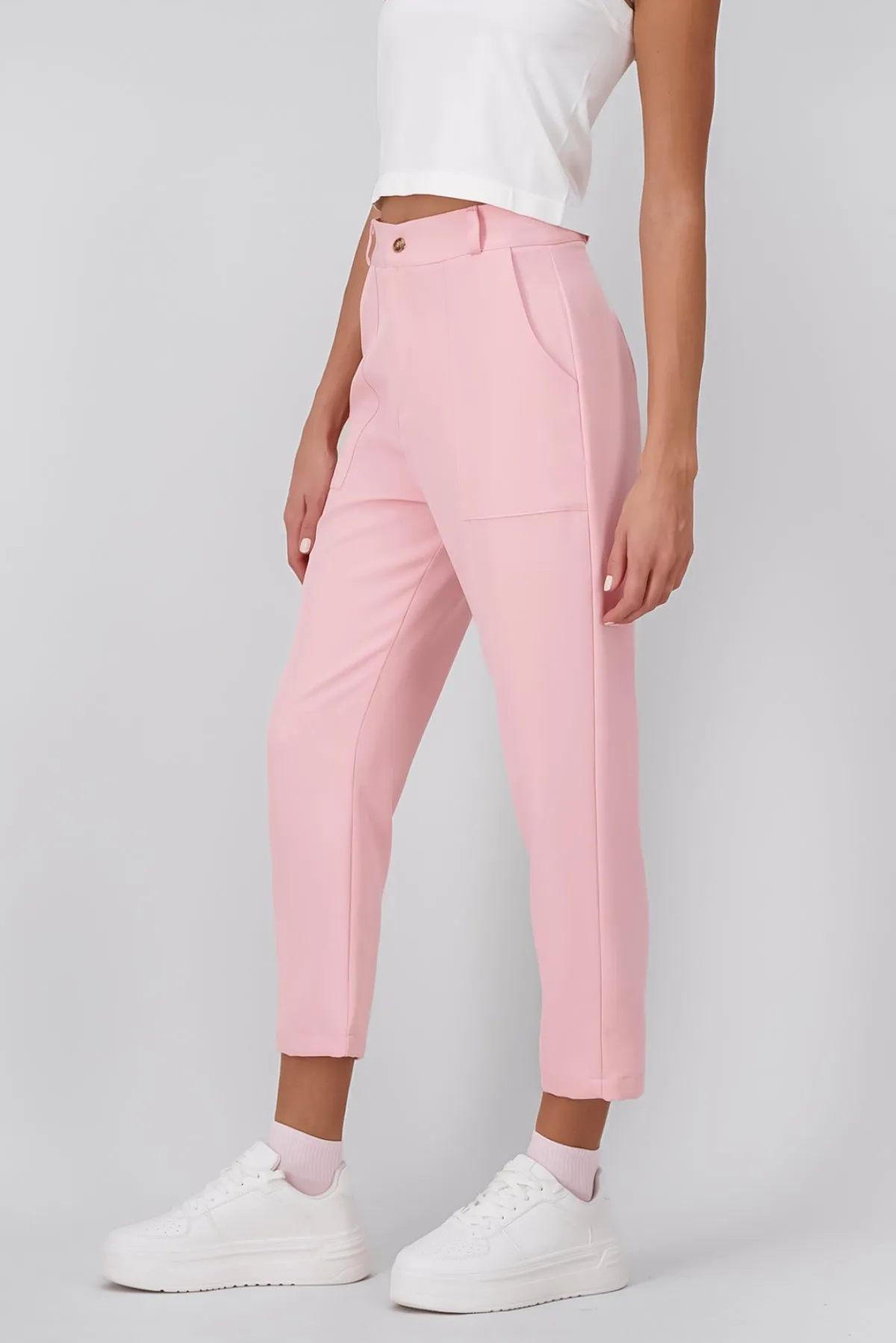 Pantalón Cintura Alta Capri Bolsas sold by Shasa product image thumbnail 3