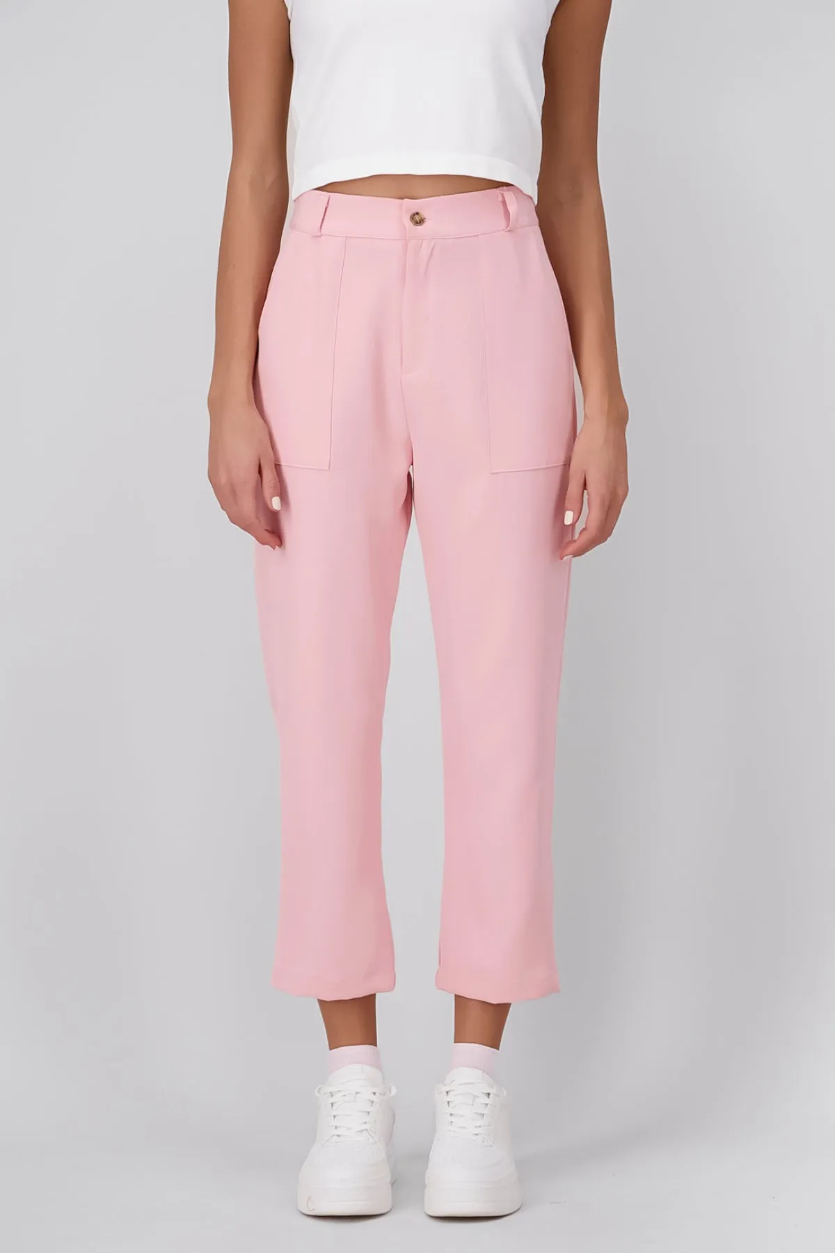 Pantalón Cintura Alta Capri Bolsas sold by Shasa product image thumbnail 2