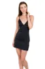 Vestido mini satinado brillos sold by Shasa