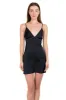 Vestido mini satinado brillos sold by Shasa