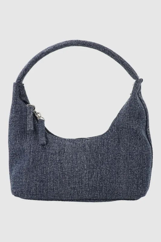 Bolsa de hombro denim estructura sold by Shasa