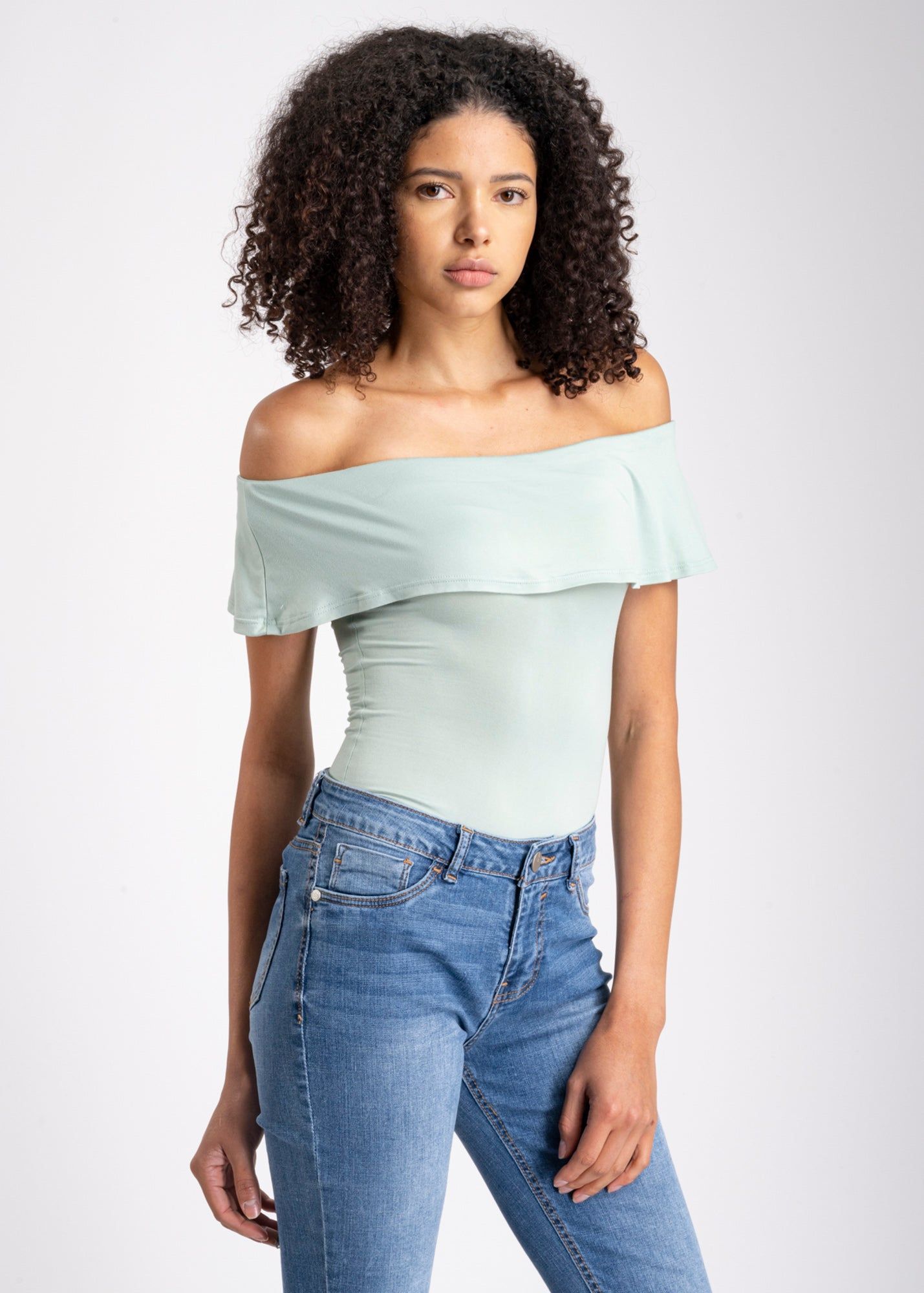 Bodysuit olanes hombro descubierto sold by Shasa product image thumbnail 3