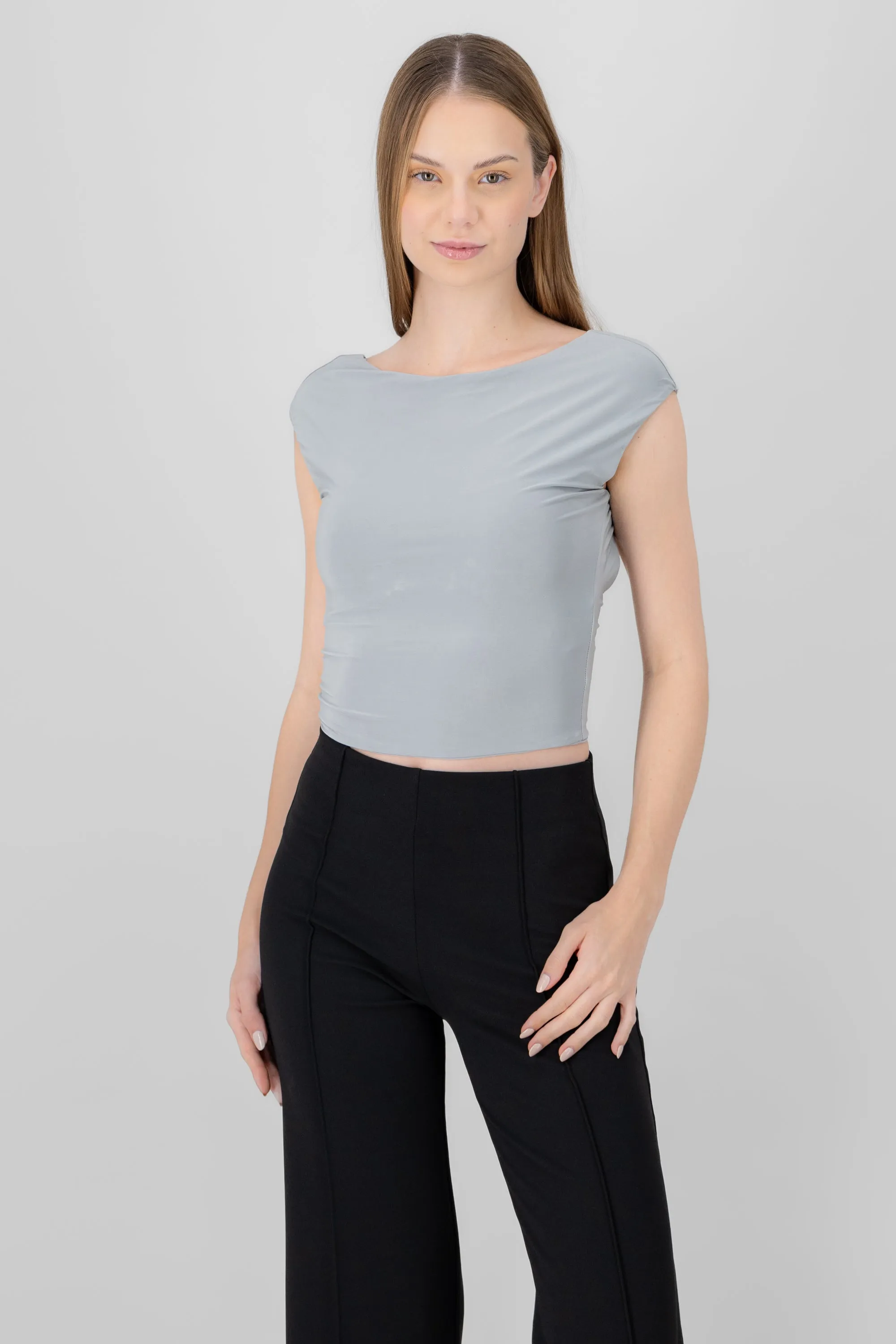 Top espalda descubierta doble tela sold by Shasa