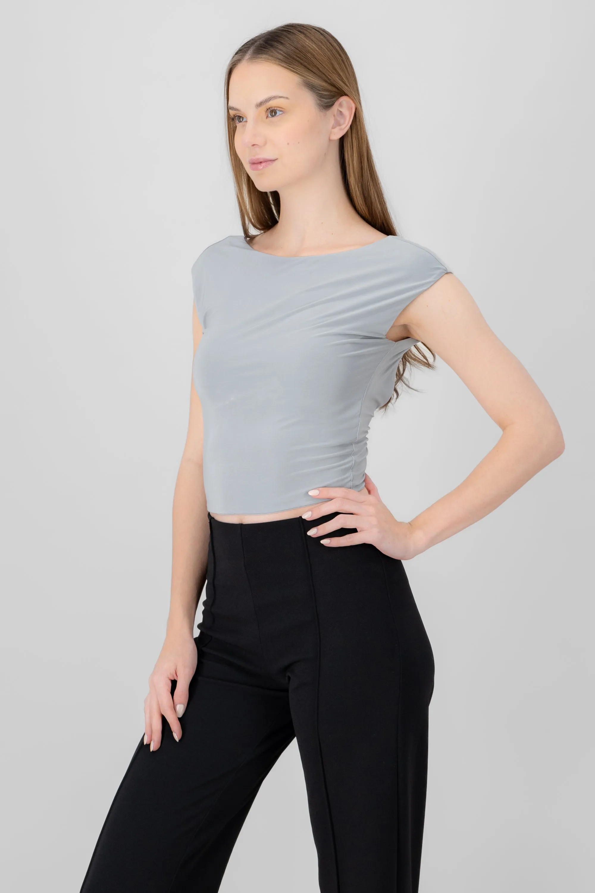 Top espalda descubierta doble tela sold by Shasa product image thumbnail 3