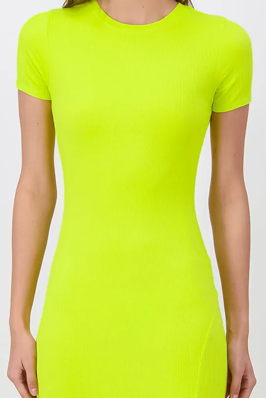 Vestido Maxi Manga Corta Abertura sold by Shasa product image thumbnail 5