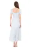 Vestido maxi manga corta flores sold by Shasa