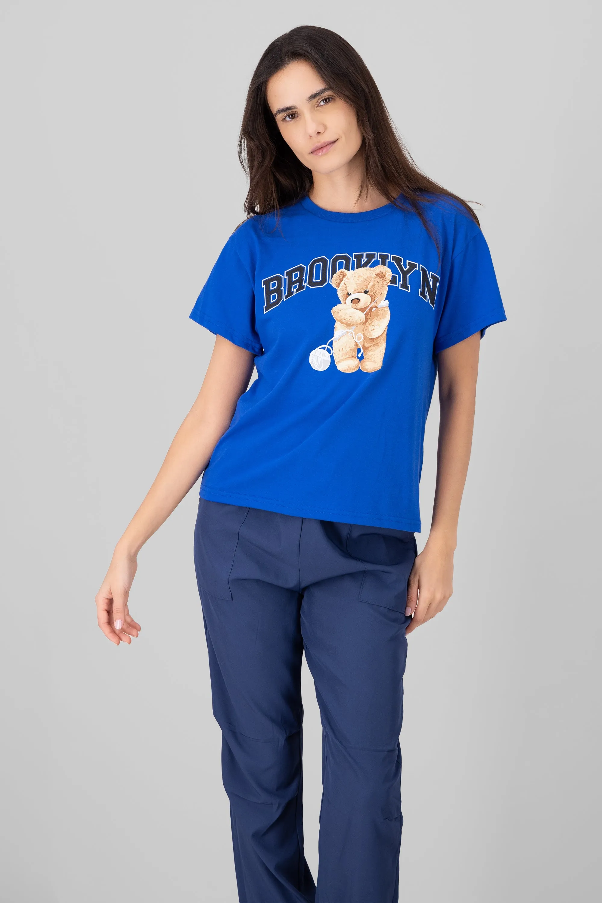 Playera Manga Corta Osito Brooklyn sold by Shasa