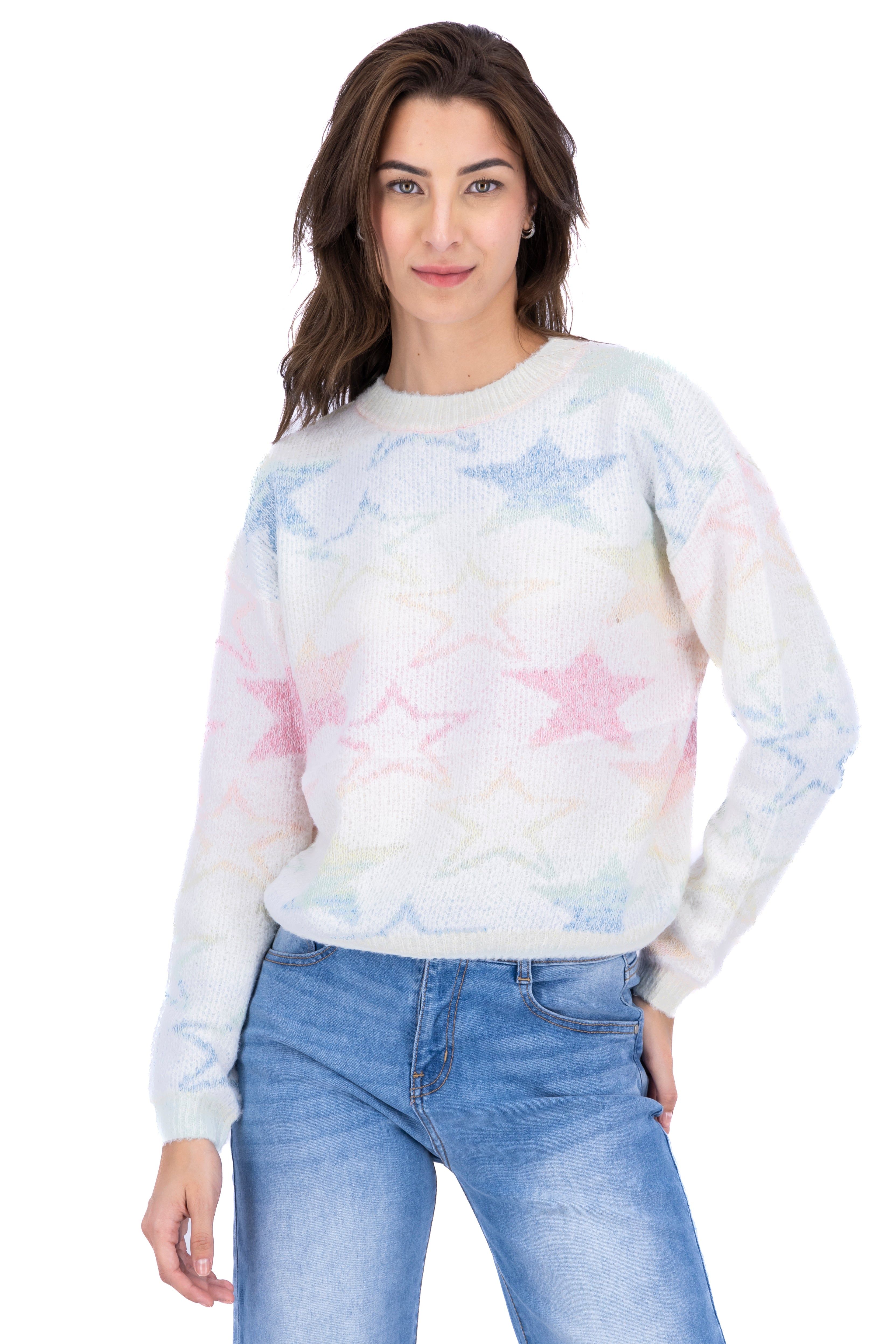 Suéter tejido estrellas sold by Shasa