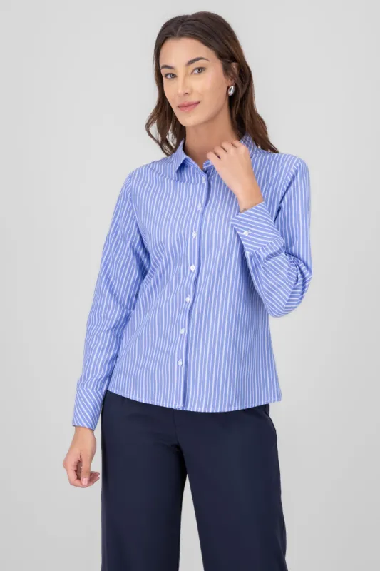 Camisa recta rayas sold by Shasa