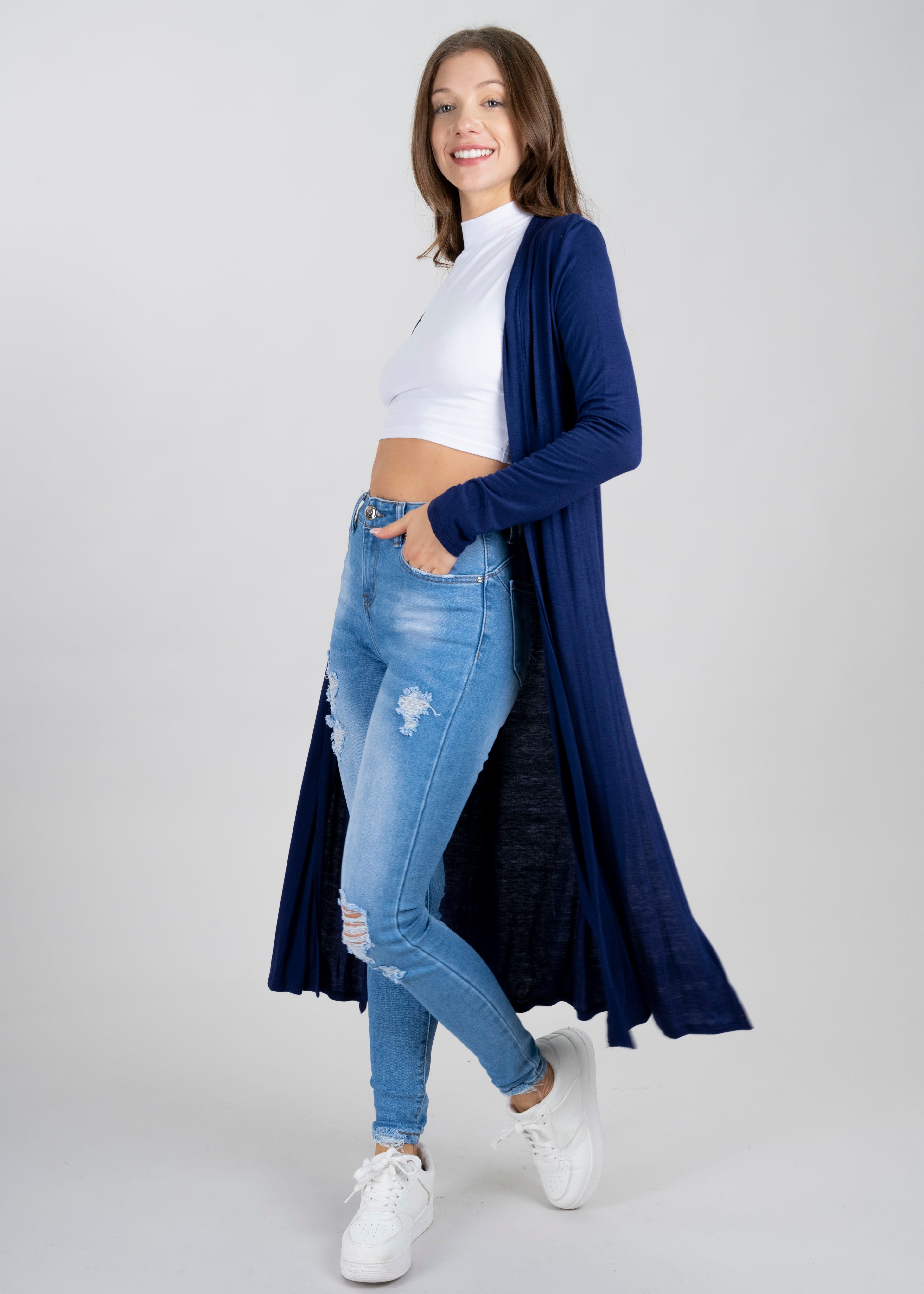 Cárdigan largo aberturas laterales sold by Shasa product image thumbnail 4