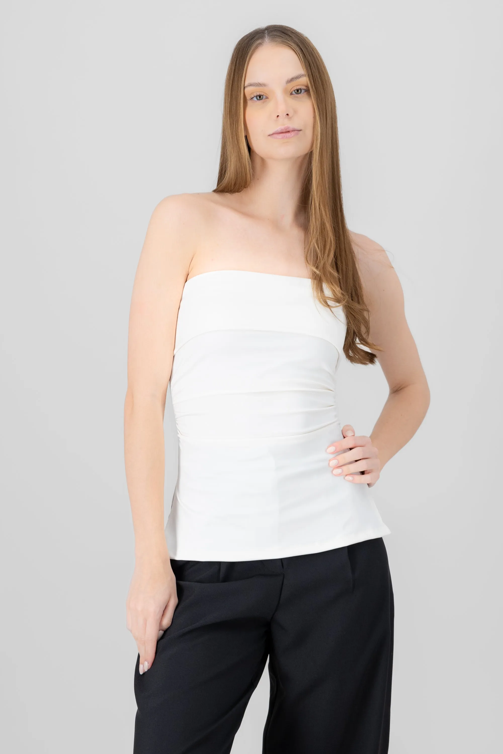 Top tubo con dobles escote Hypsters sold by Shasa product image thumbnail 2