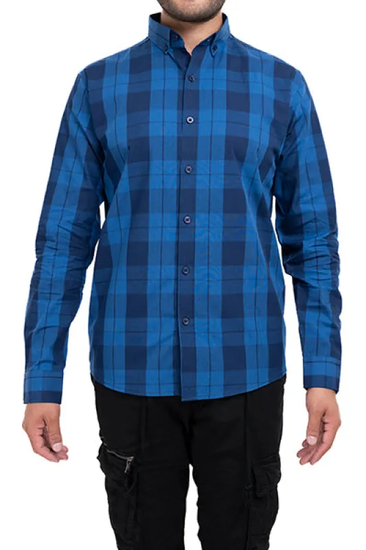 Camisa manga larga cuadros sold by Shasa