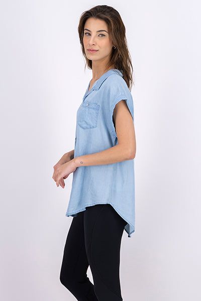 Camisa denim manga amplia sold by Shasa product image thumbnail 3