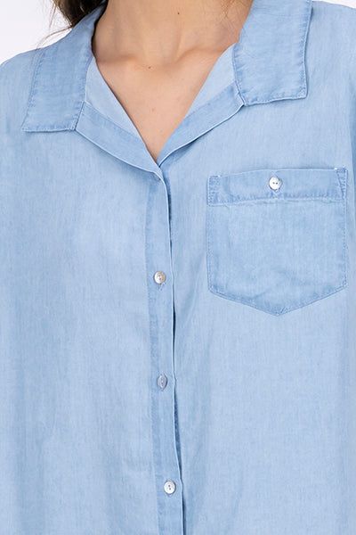 Camisa denim manga amplia sold by Shasa product image thumbnail 5