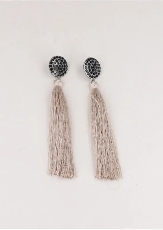 Aretes Tassel Glitter sold by Shasa