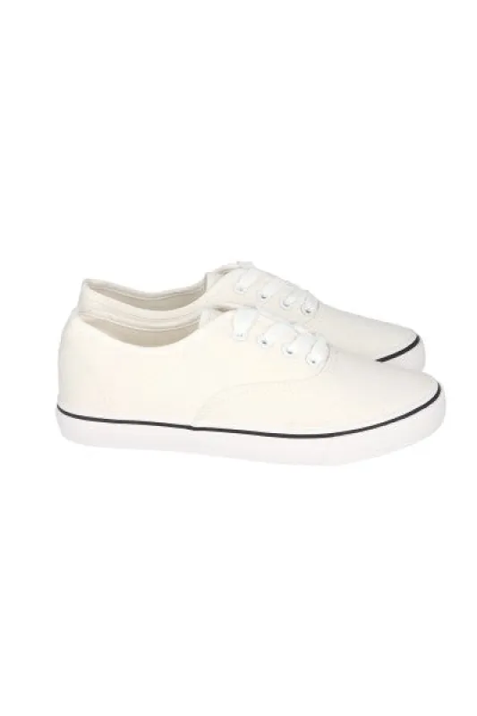 Tenis canvas lisos agujetas sold by Shasa