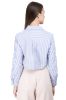 Camisa crop rayas bolsillos doble sold by Shasa