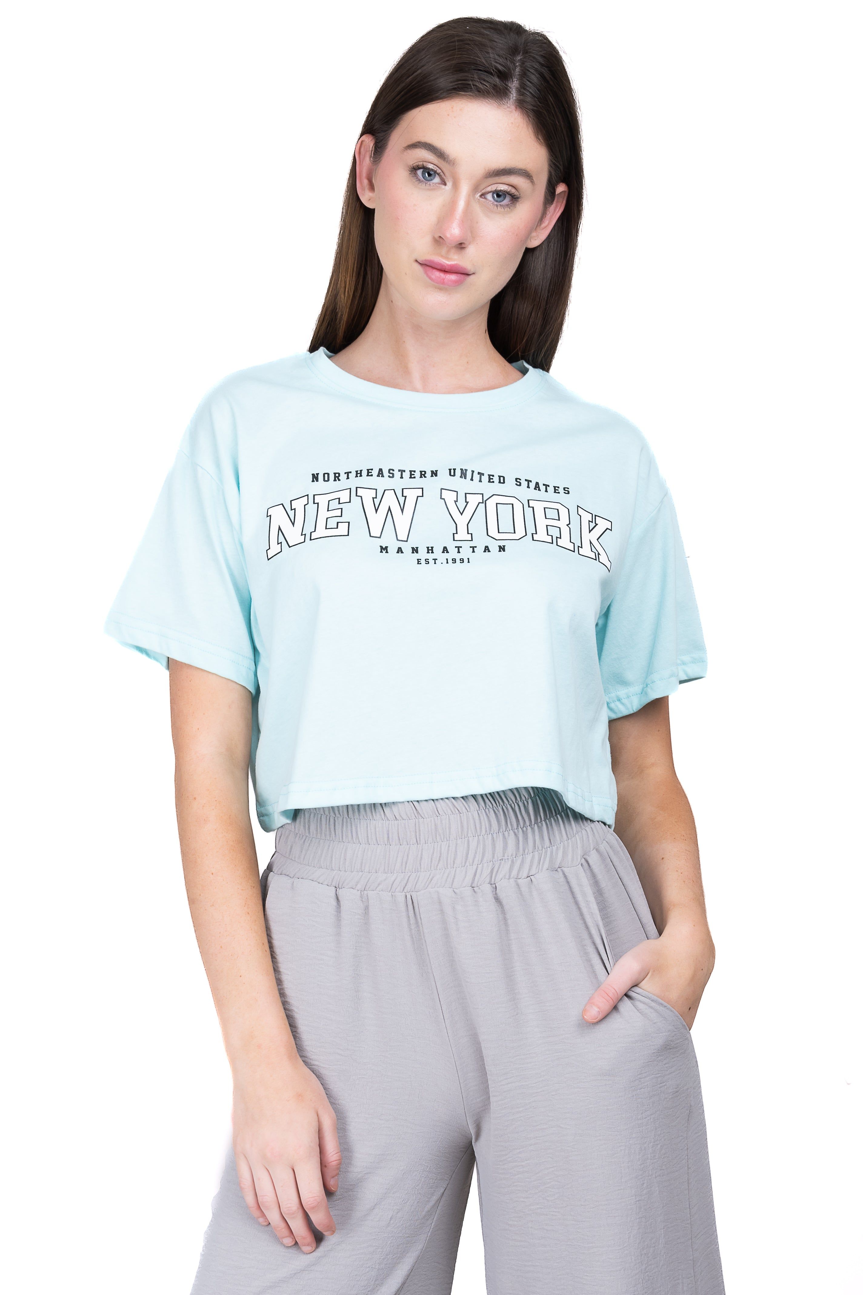 Top Crop Estampado New York sold by Shasa product image thumbnail 2