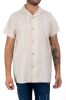 Camisa manga corta tipo lino rayas sold by Shasa
