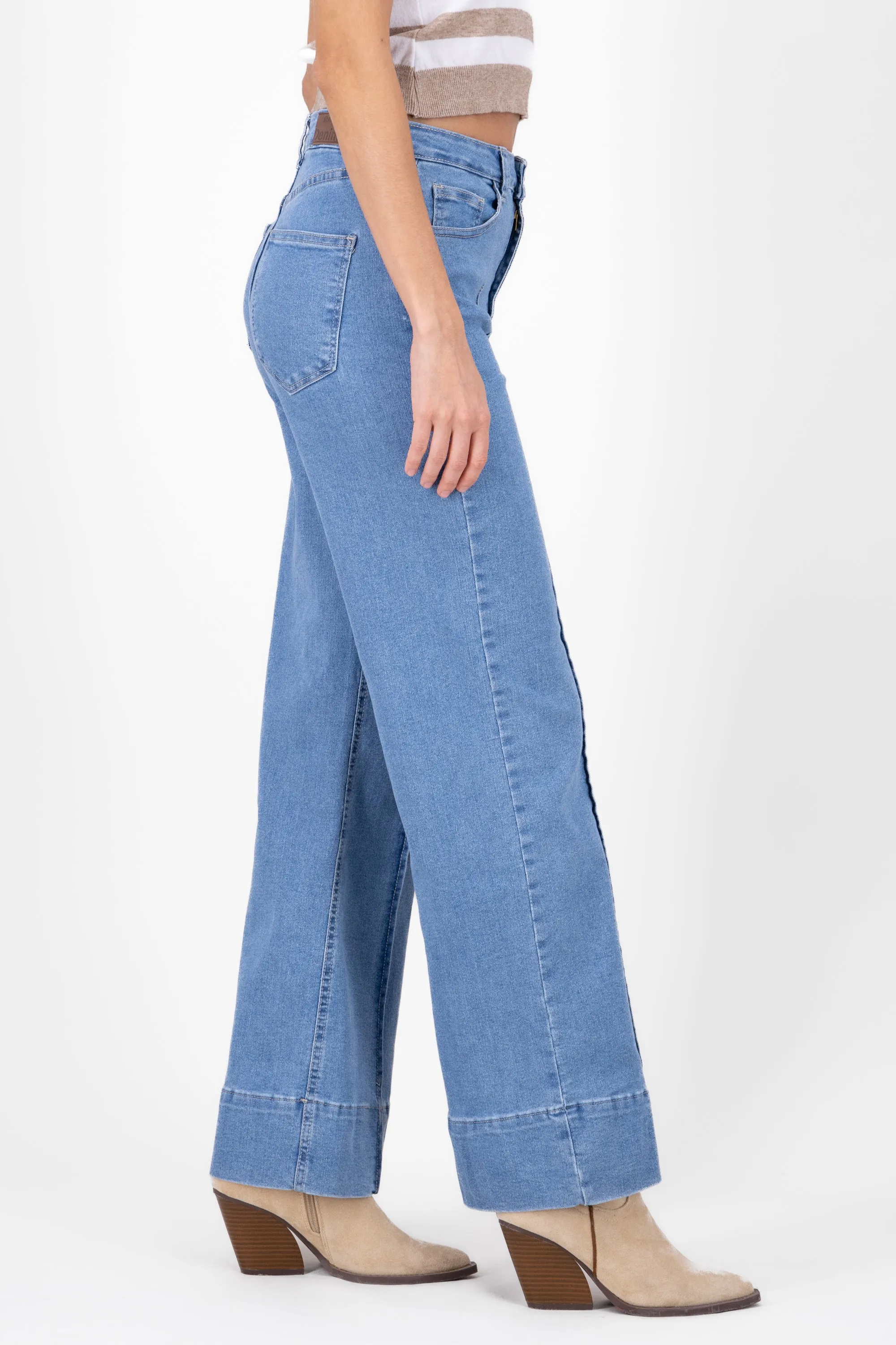 Jeans wide leg pinzas sold by Shasa product image thumbnail 3