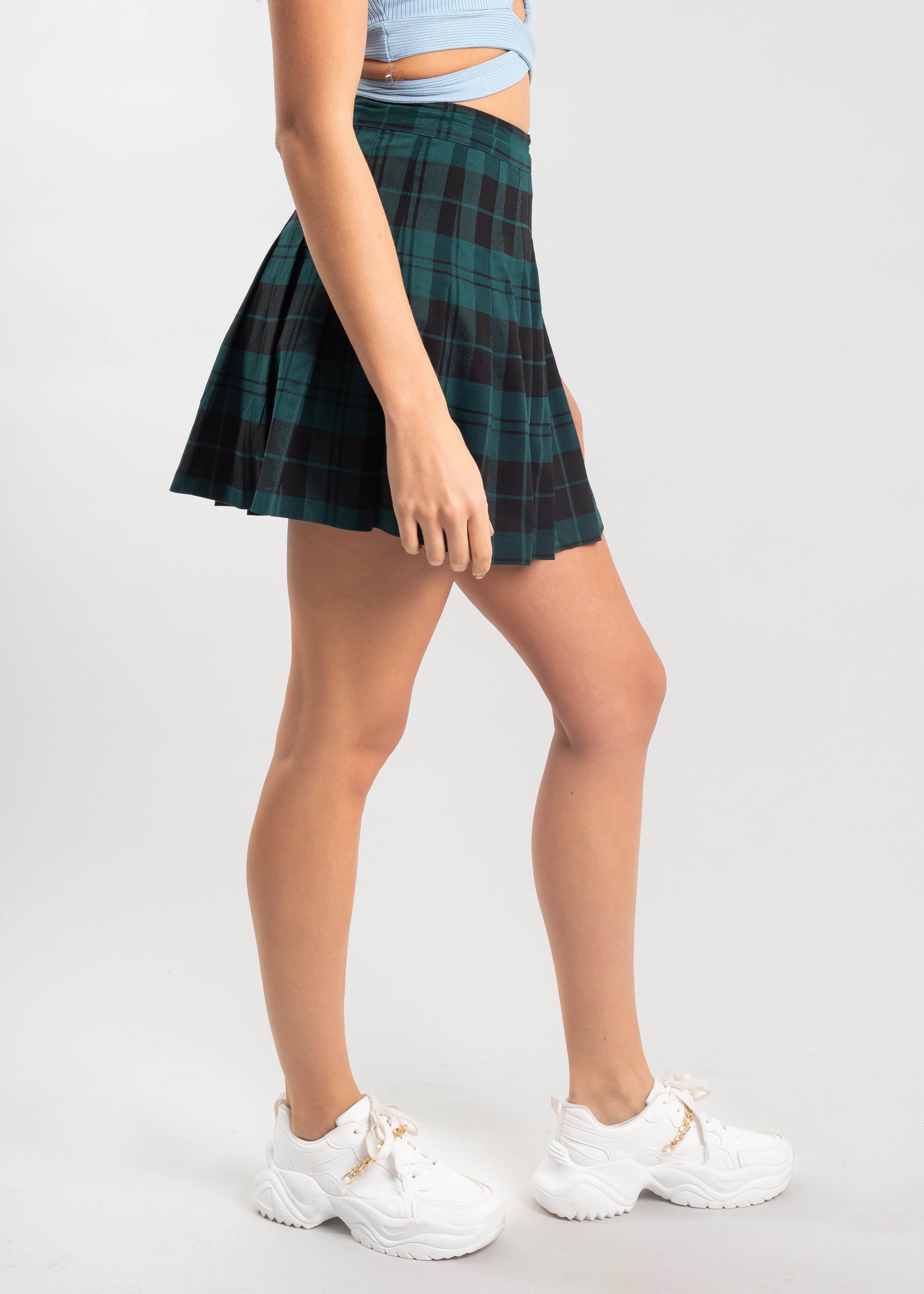 Falda Mini Cuadros Bicolor sold by Shasa product image thumbnail 3