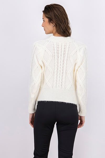 Suéter tejido aplicaciones perlas sold by Shasa product image thumbnail 4