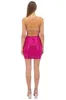 Vestido lentejuela lace up espalda sold by Shasa