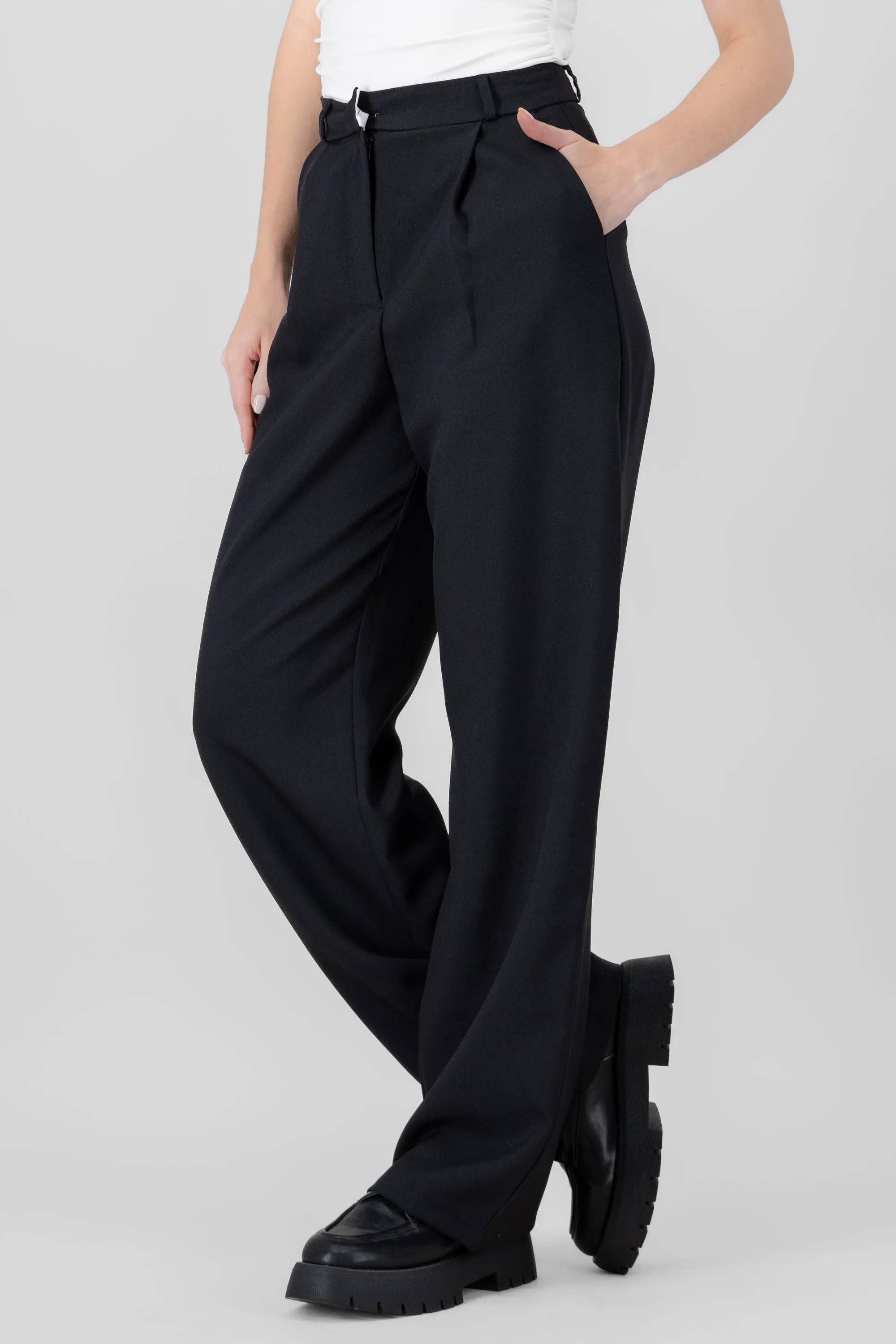 Pantalon sastre pretina con pinzas Hypsters sold by Shasa product image thumbnail 3