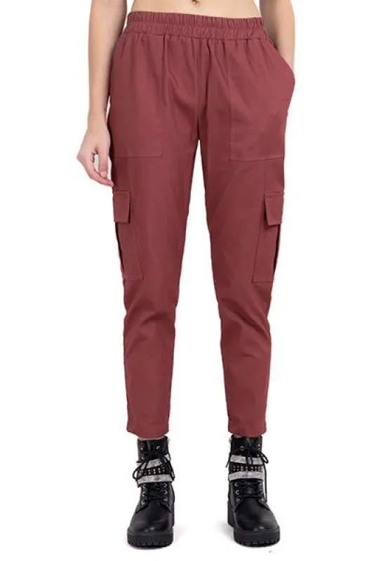 Jogger cargo monocolor sold by Shasa