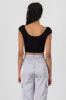 Top cuello redondo rib sold by Shasa