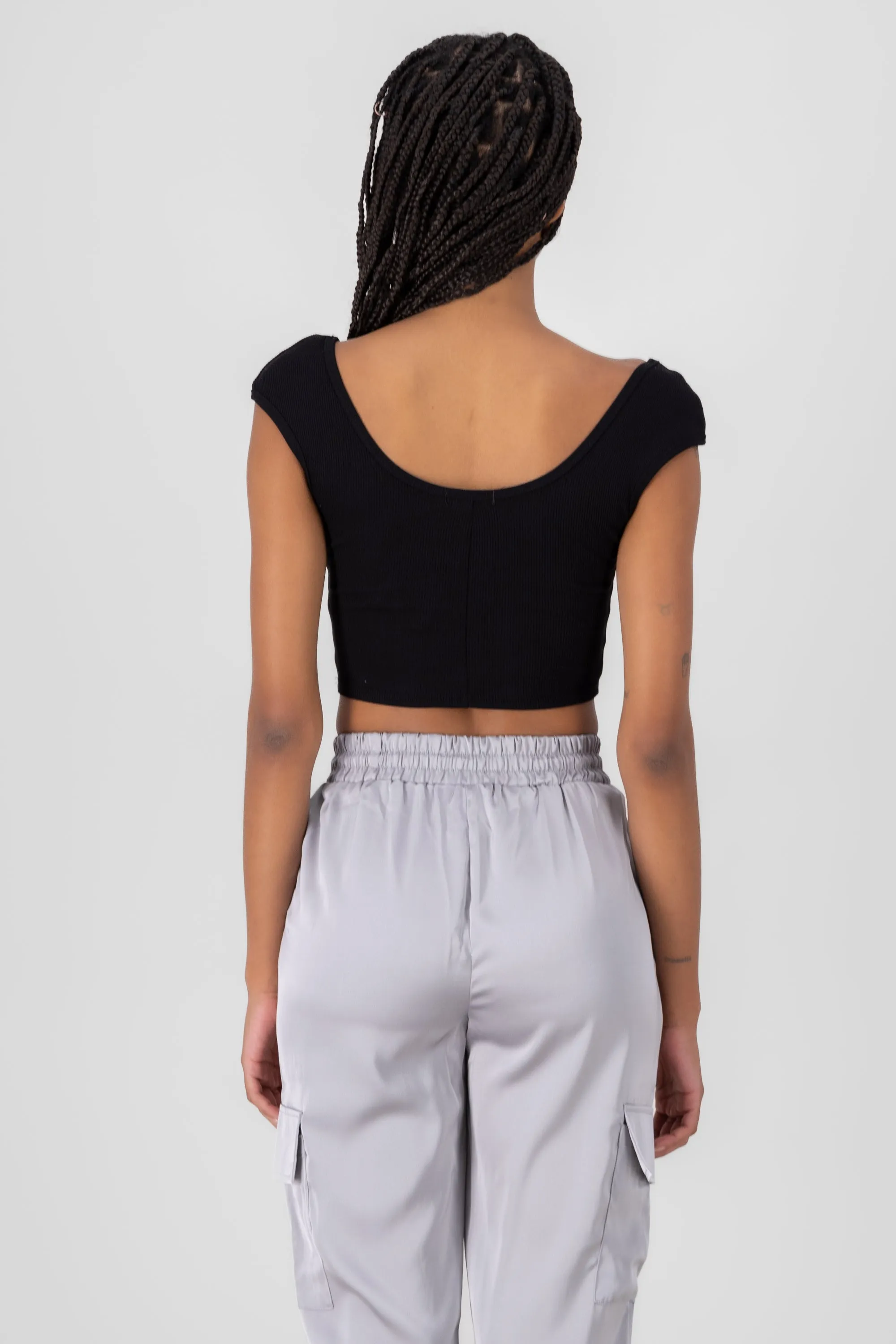 Top cuello redondo rib sold by Shasa product image thumbnail 4