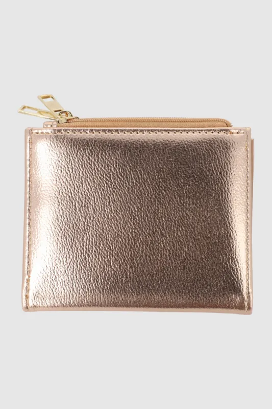 Cartera pequeña sencilla metalica sold by Shasa