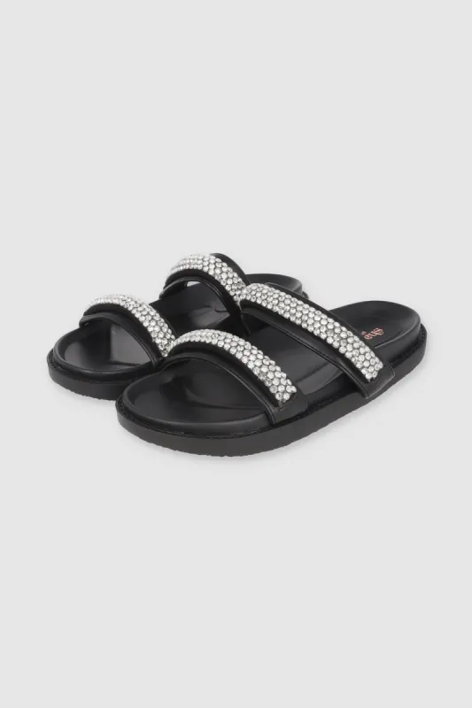 SANDALIA DOS TIRAS BRILLOS sold by Shasa