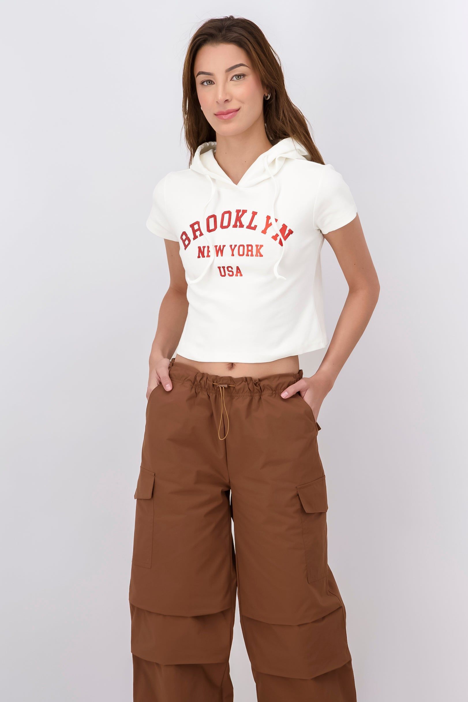 Playera Cropped Con Gorro De Brooklyn sold by Shasa product image thumbnail 2
