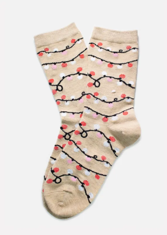 Calcetas Focos Navidad sold by Shasa