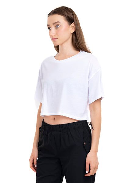 Crop tshit manga corta sold by Shasa product image thumbnail 3