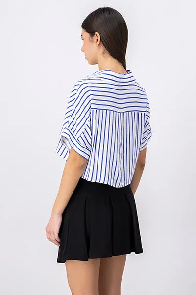 Camisa crop manga corta amplia sold by Shasa product image thumbnail 4