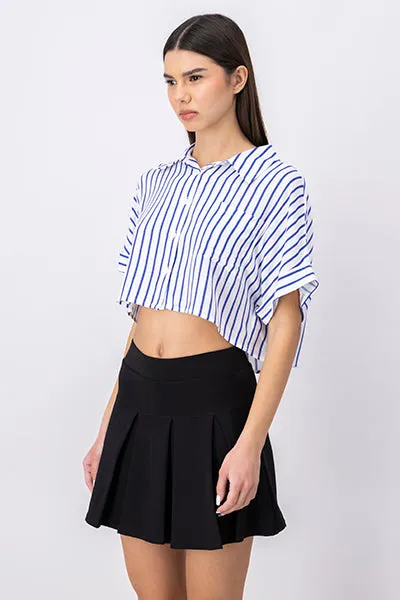 Camisa crop manga corta amplia sold by Shasa product image thumbnail 3