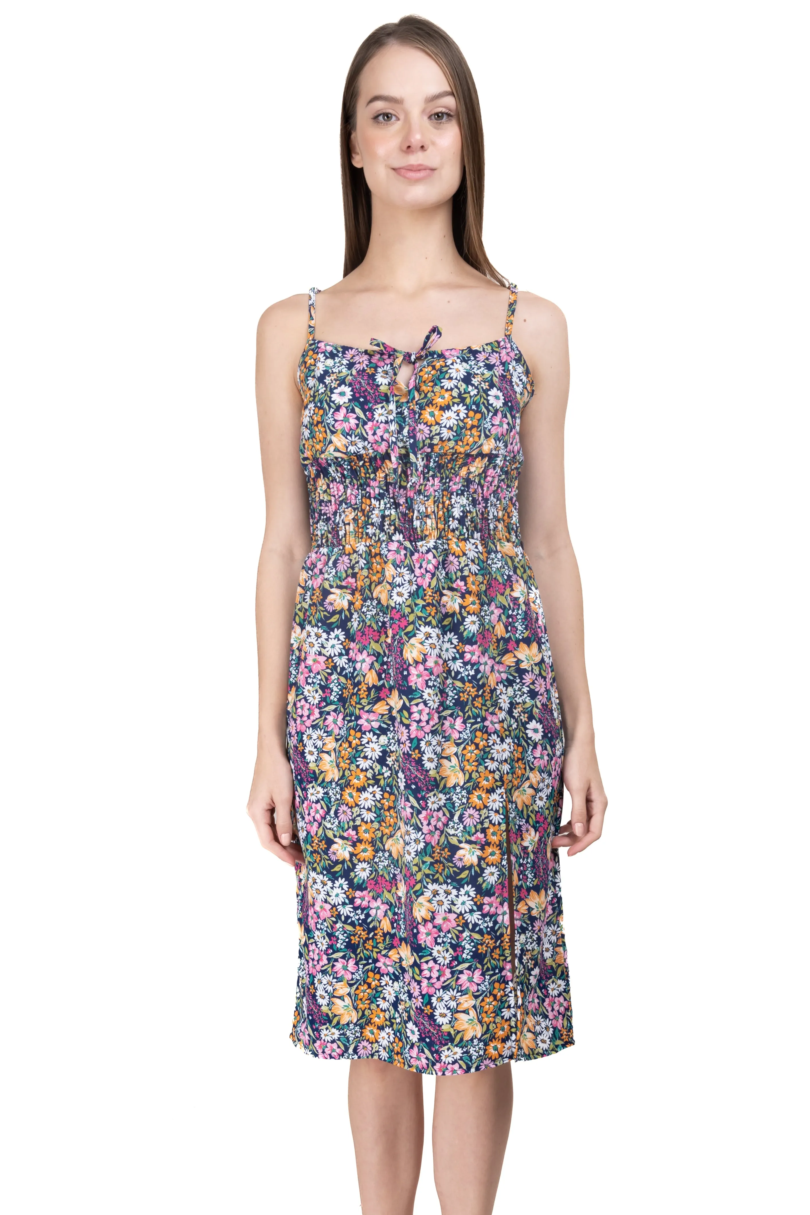 Vestido midi estampado flores sold by Shasa product image thumbnail 2