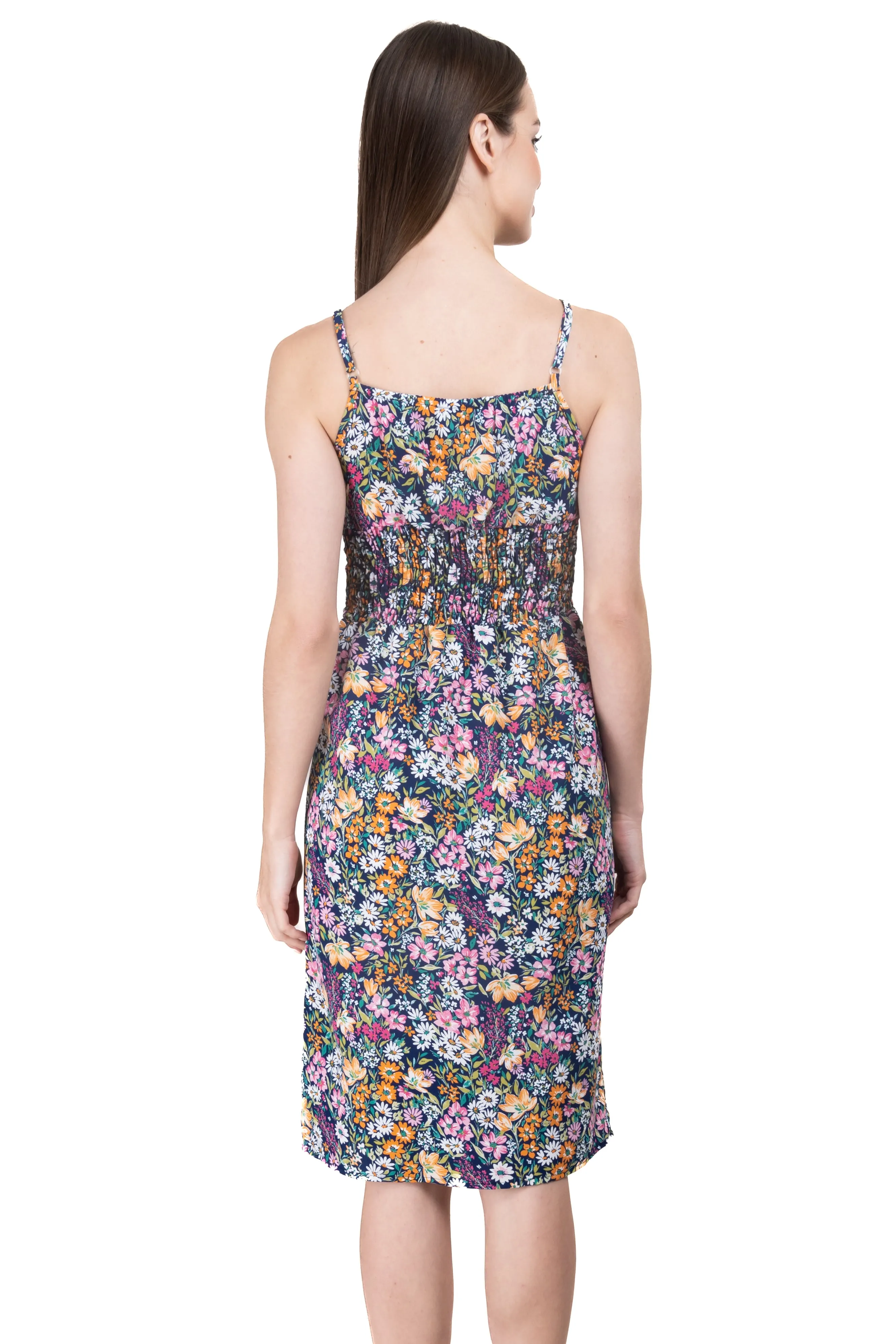 Vestido midi estampado flores sold by Shasa product image thumbnail 4
