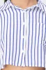 Camisa crop manga corta amplia sold by Shasa