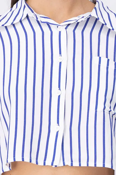 Camisa crop manga corta amplia sold by Shasa product image thumbnail 5