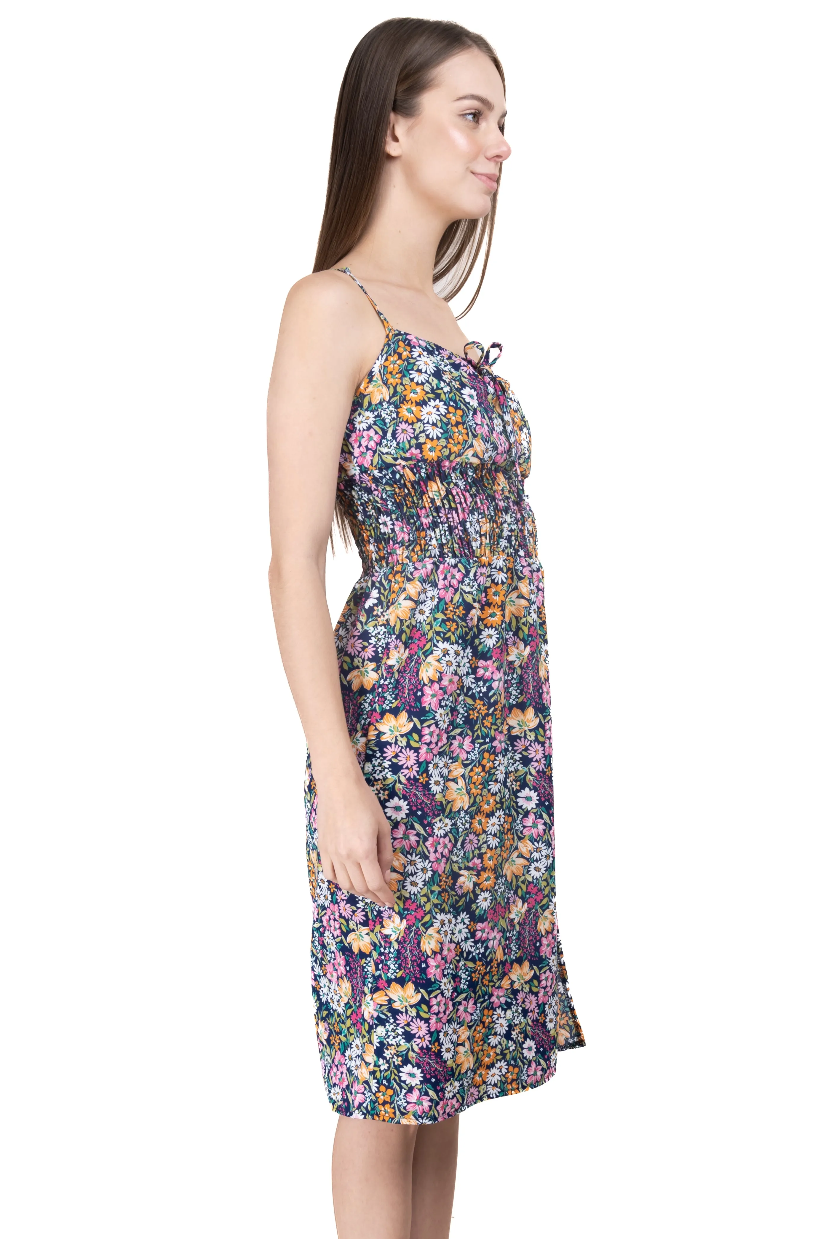 Vestido midi estampado flores sold by Shasa product image thumbnail 3