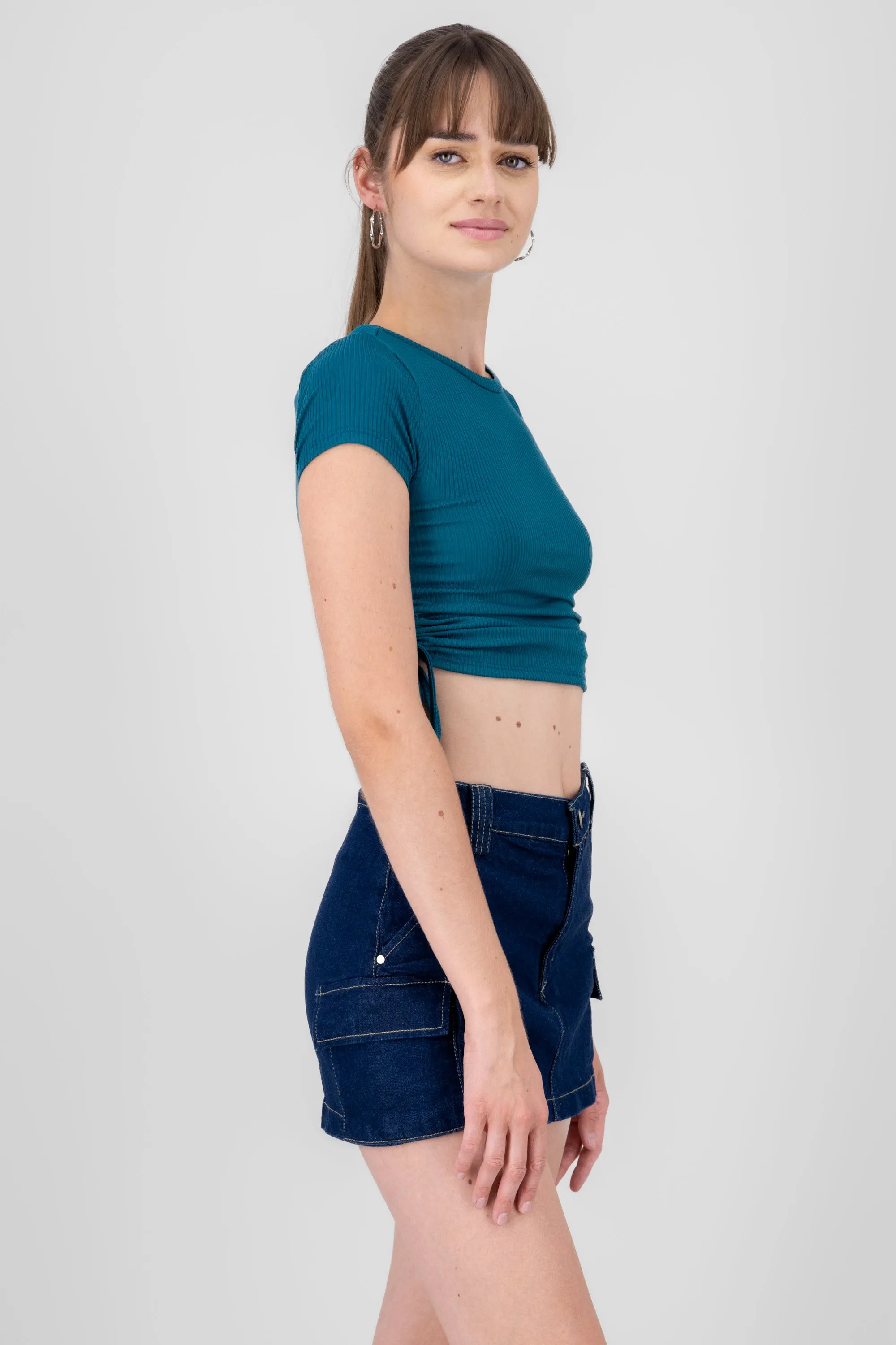 Top manga corta jaretas laterales sold by Shasa product image thumbnail 3