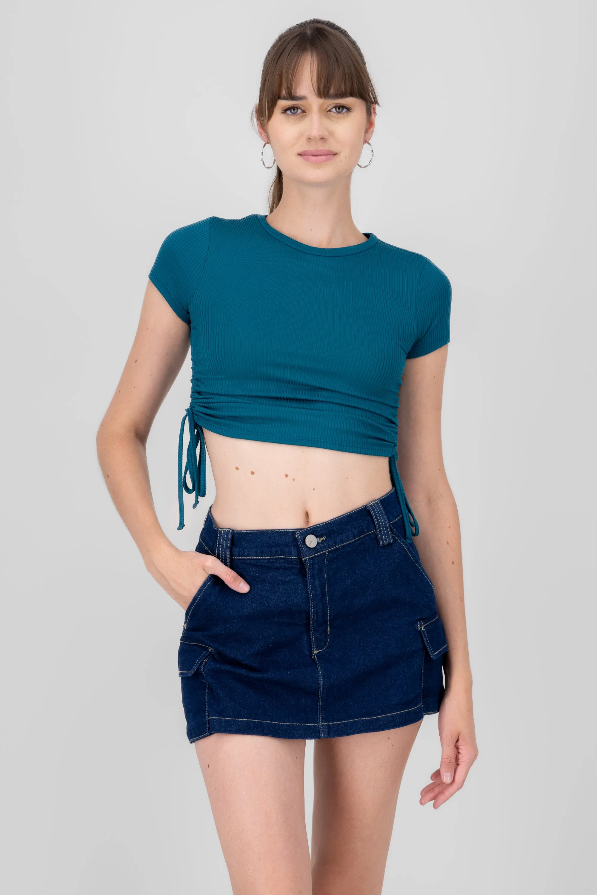 Top manga corta jaretas laterales sold by Shasa product image thumbnail 2